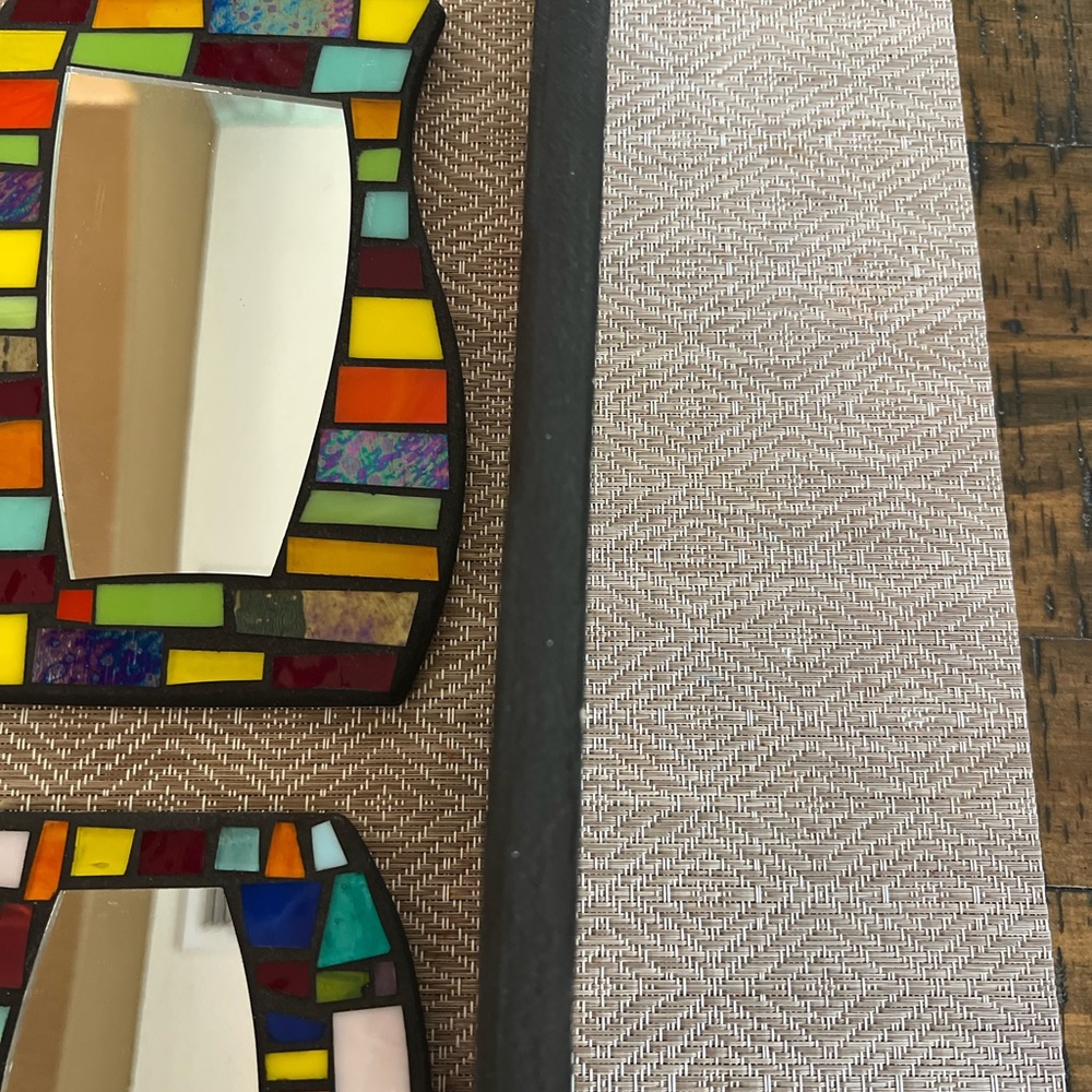 Mirror Abstract Mosaic: Mid-century - Picture 8 of 10